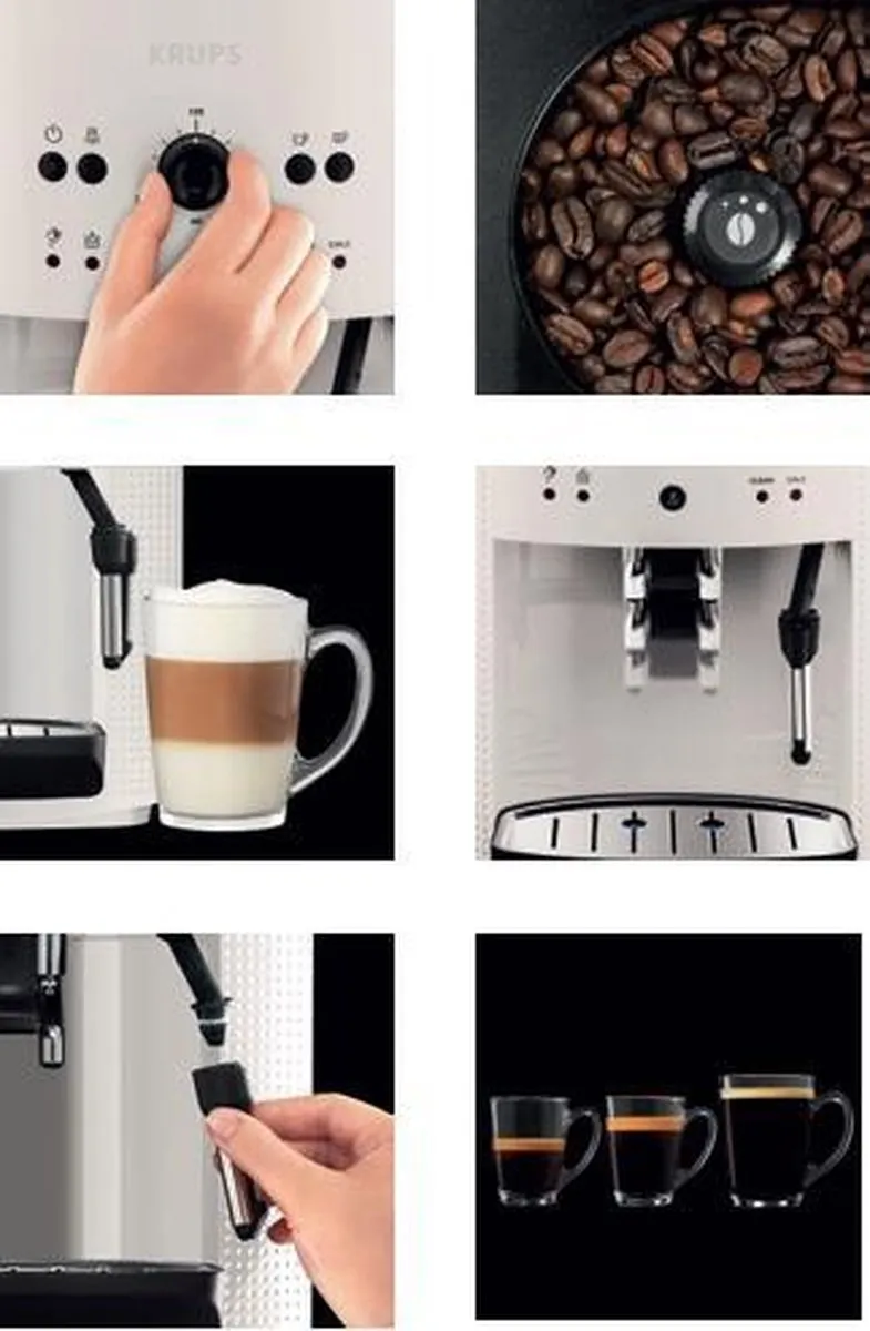 Krups EA8105 Volautomaat Espressomachine - 2 Programma's - Zwart