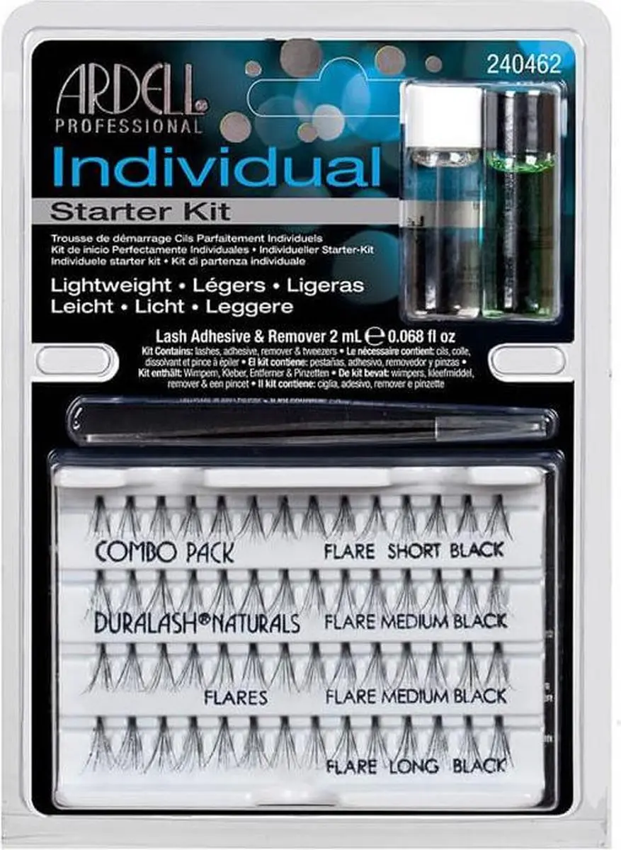 Ardell Duralash Individuals Starter Kit - 56 Stuks - Zwart