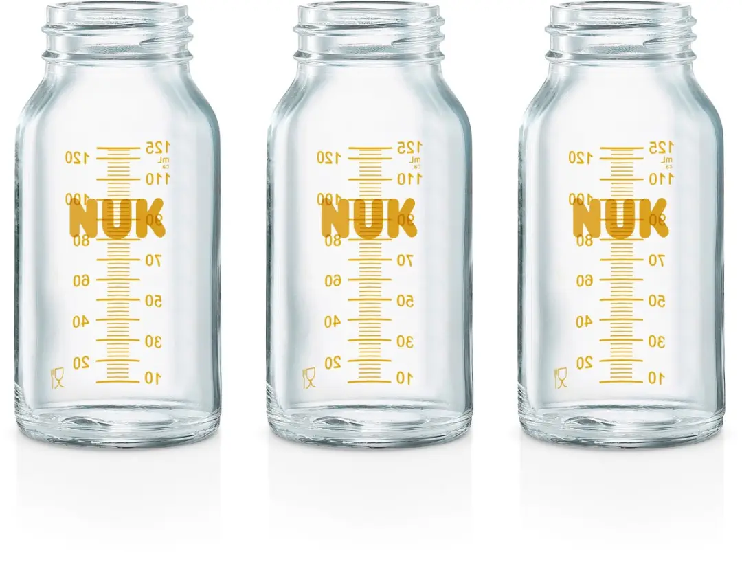 NUK Medic Pro Bewaarfles Glas 125ml