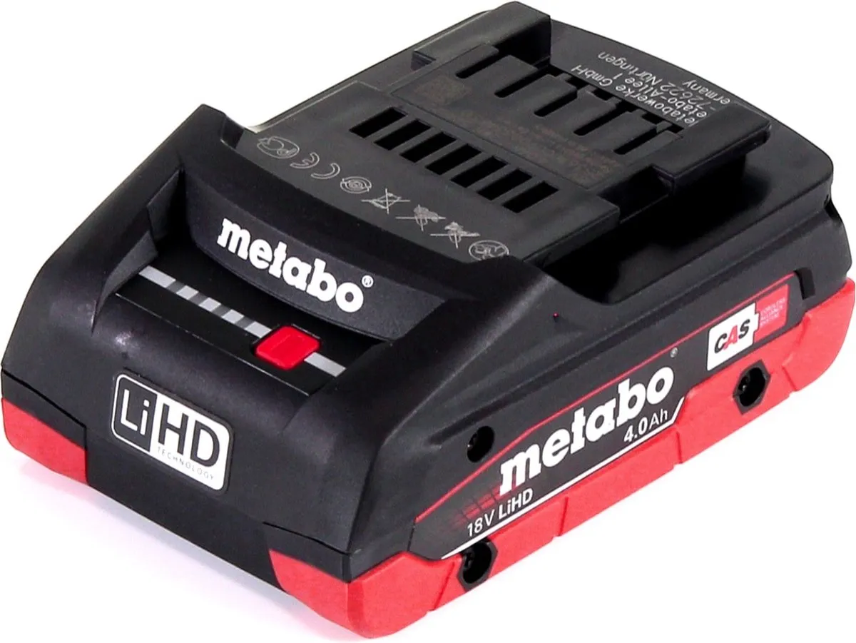 Metabo 18V LiHD 4.0Ah Accu 625367000