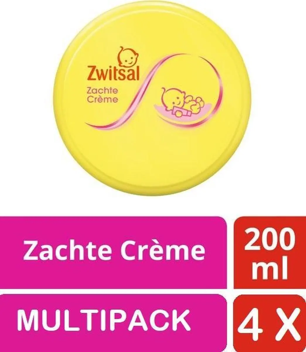Zwitsal Baby Zacht Crème 200ml