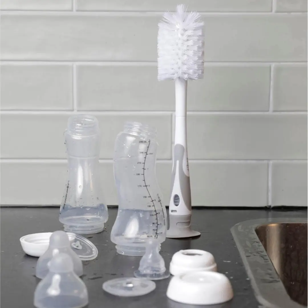 Difrax Babypakket Newborn - 5 Flessen 250ml - Flessenborstel