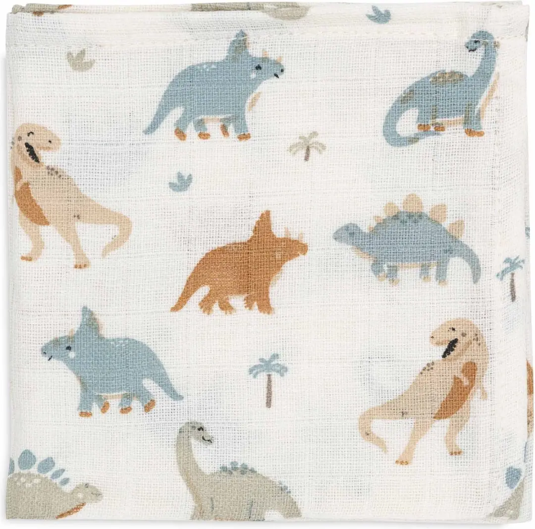 Jollein Hydrofiel Monddoekje 31x31cm Roarsome - 3 Stuks