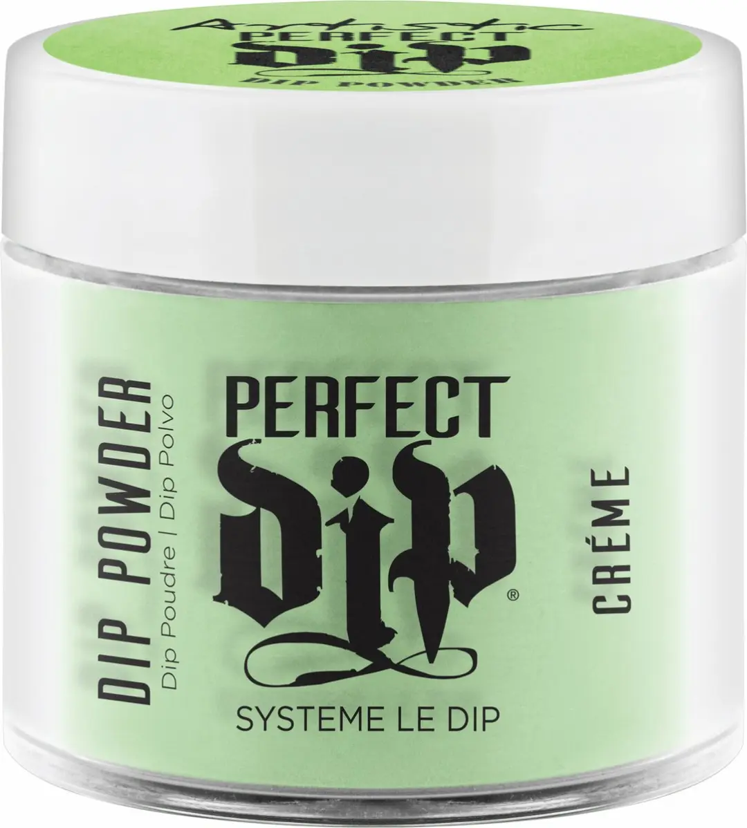 Artistic Nail Design Perfect Dip Poeder TOXIC Neon Groen Créme 23g