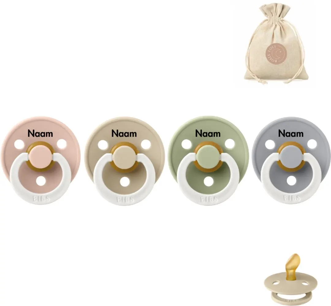 BIBS Anatomische Fopspenen Maat 1