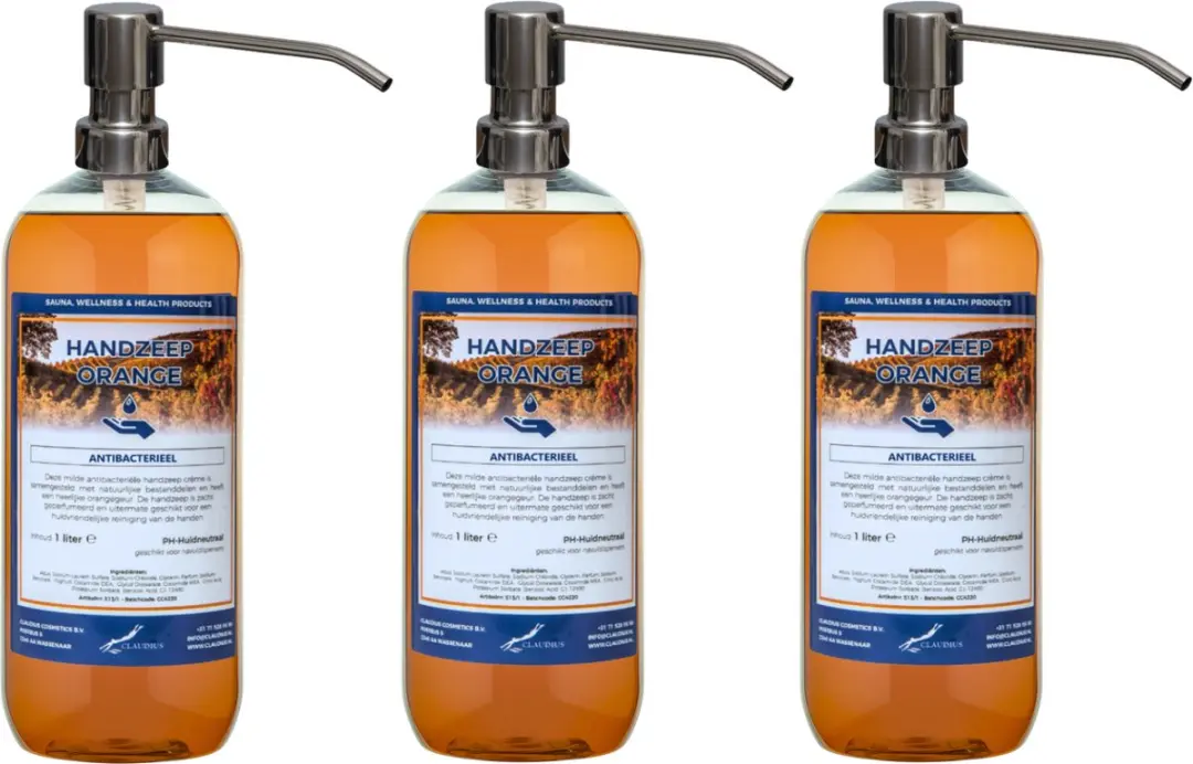 Splashbox Cosmetics Handzeep Orange 1L