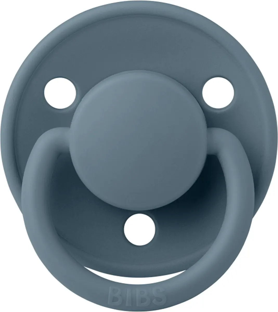 BIBS De Lux Petrol Silicone Fopspeen - Blauw
