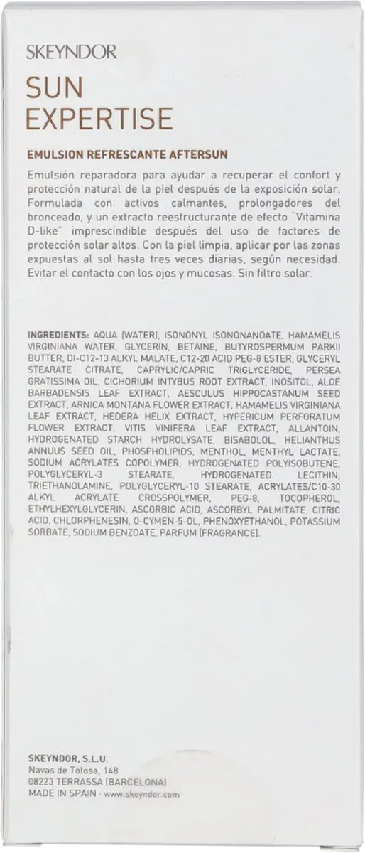 Skeyndor Sun Expertise After Sun Emulsie 150ml