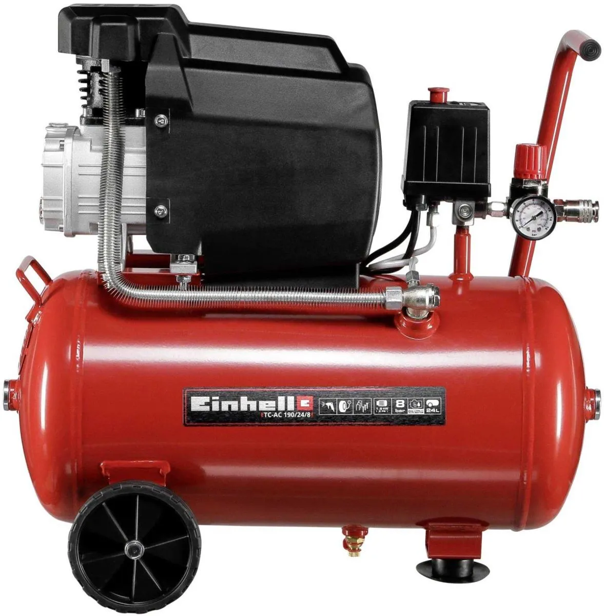 Einhell TC-AC 190/24/8 Elektrische Compressor 1500W - 8 bar