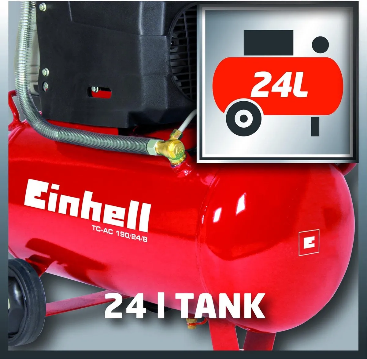Einhell TC-AC 190/24/8 Elektrische Compressor 1500W - 8 bar