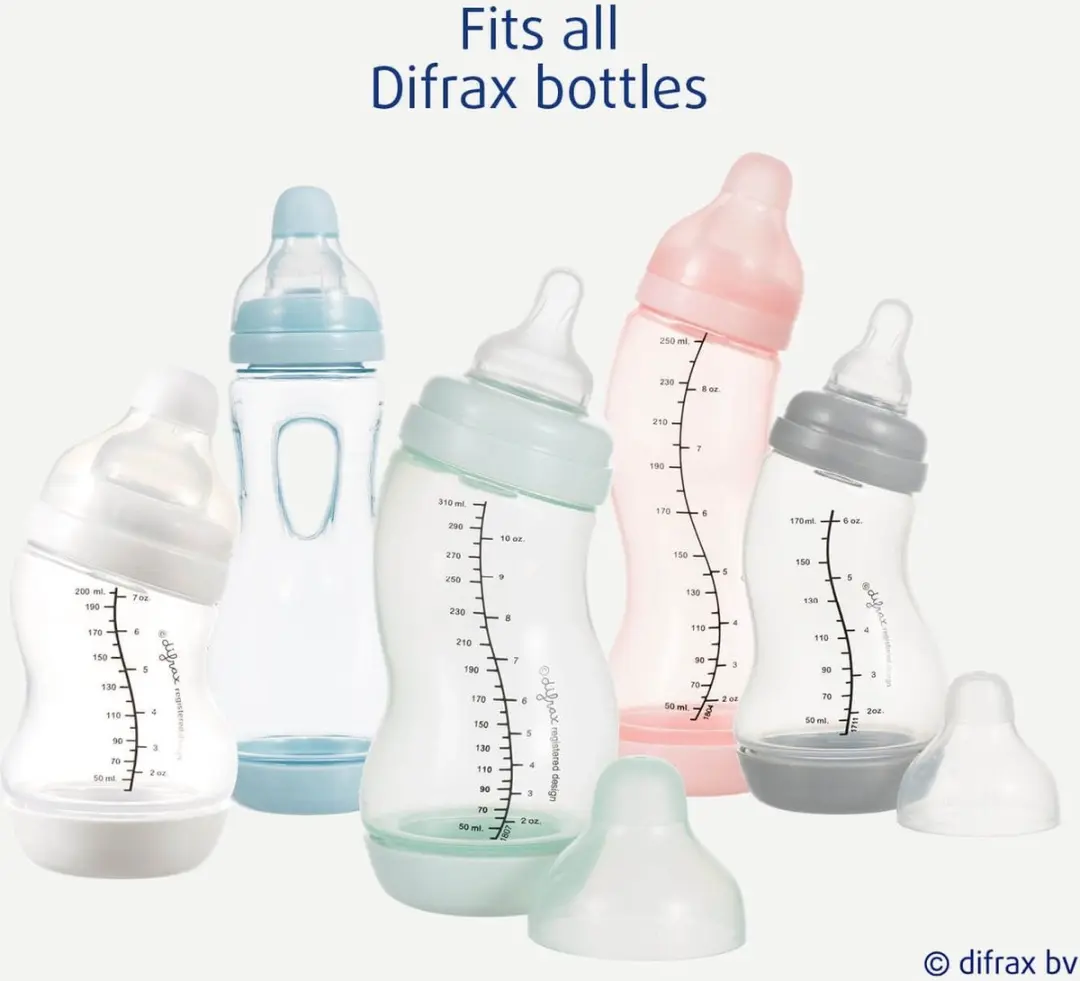Difrax S-Fles Ventiel - 0ml - Tan