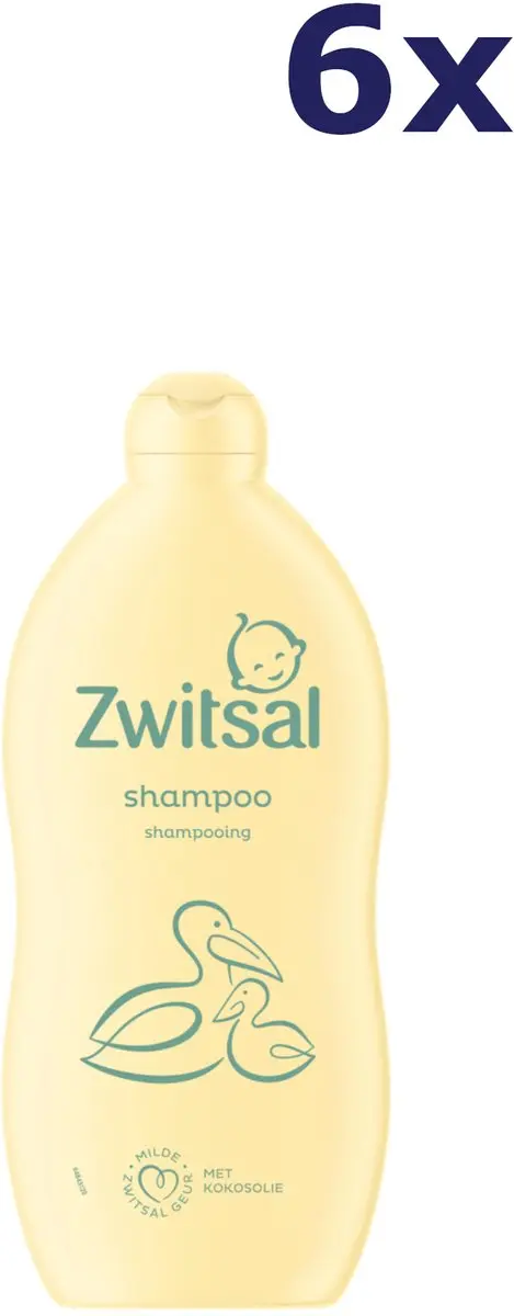 Zwitsal Baby Shampoo 6x700ml