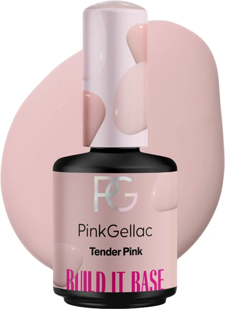 Pink Gellac Builder Gel Tender Pink 15ml