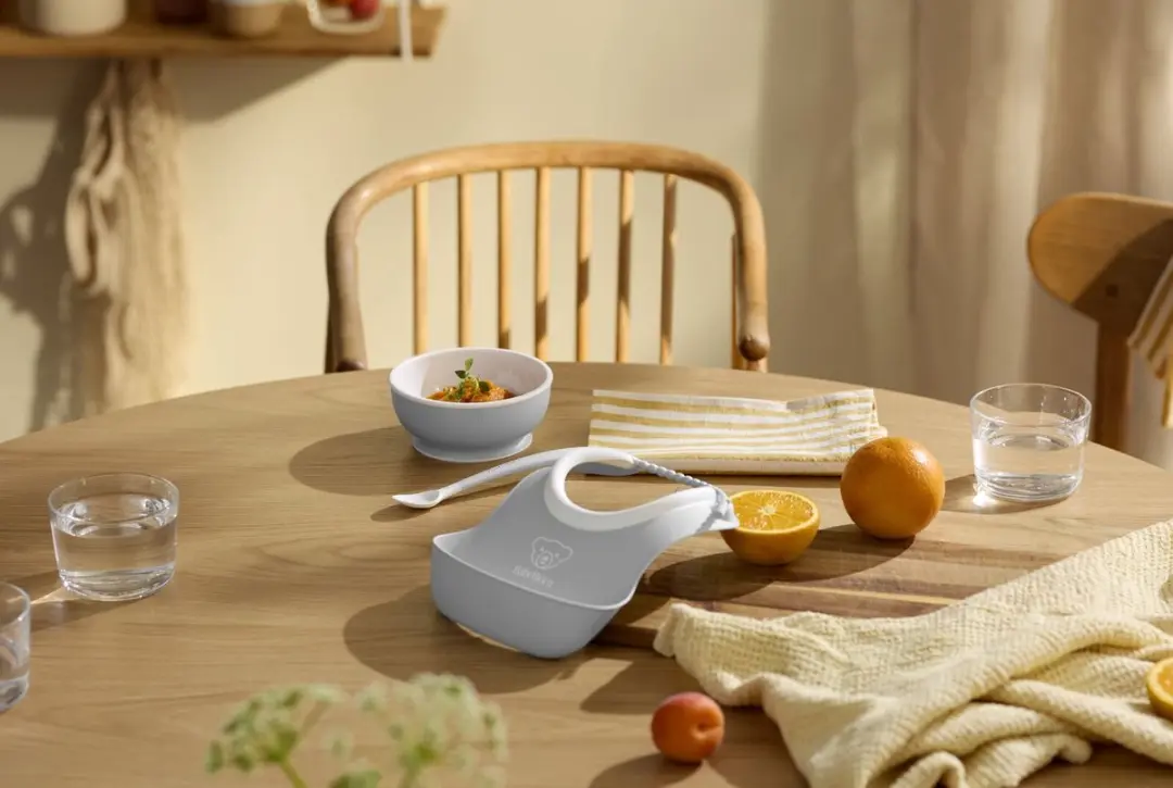 BabyBjörn Babyservies 3-delig Grijs - 078004