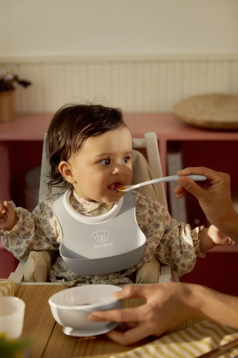 BabyBjörn Babyservies 3-delig Grijs - 078004