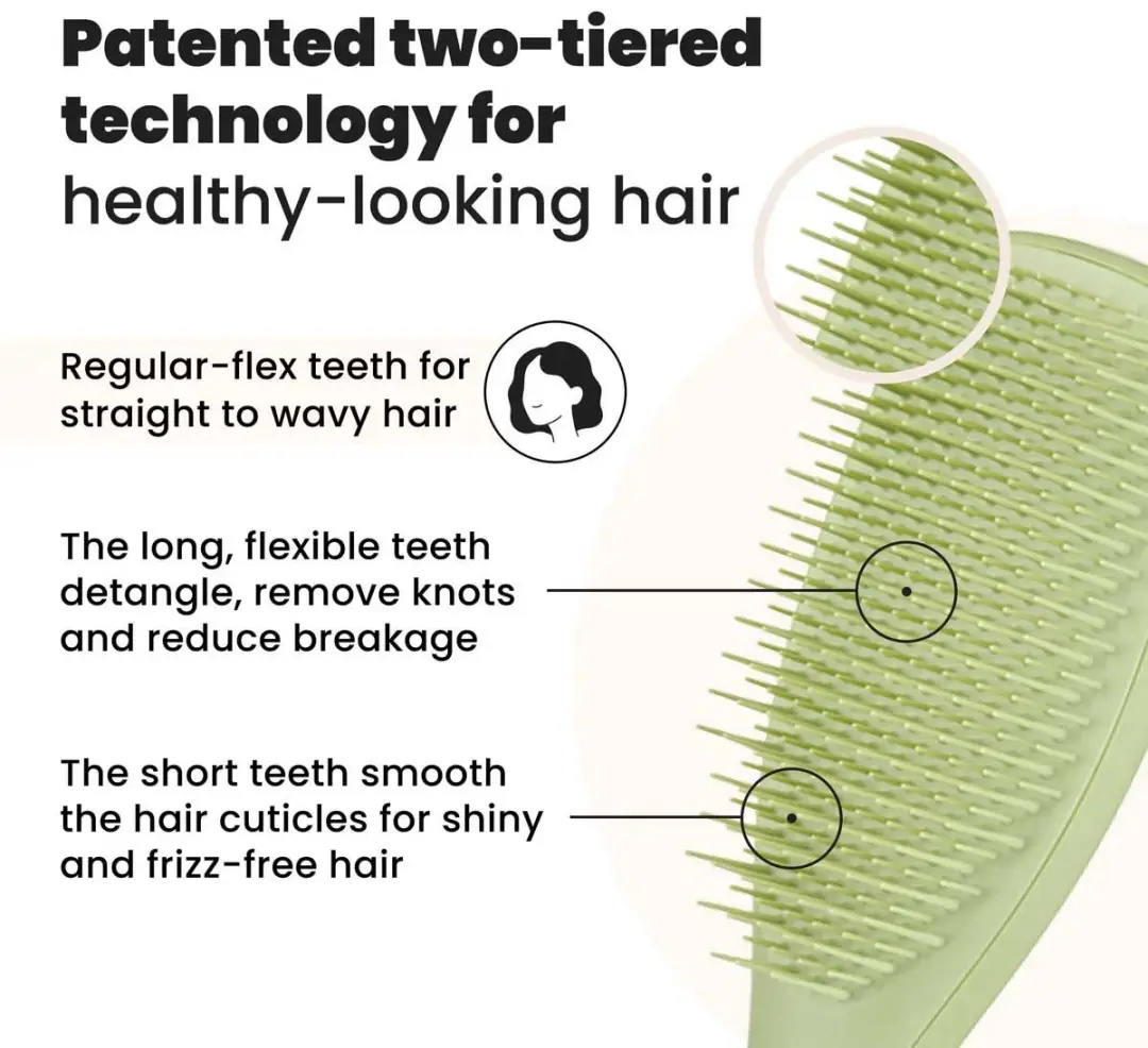 Tangle Teezer Ultimate Detangler - Matte Olive Green