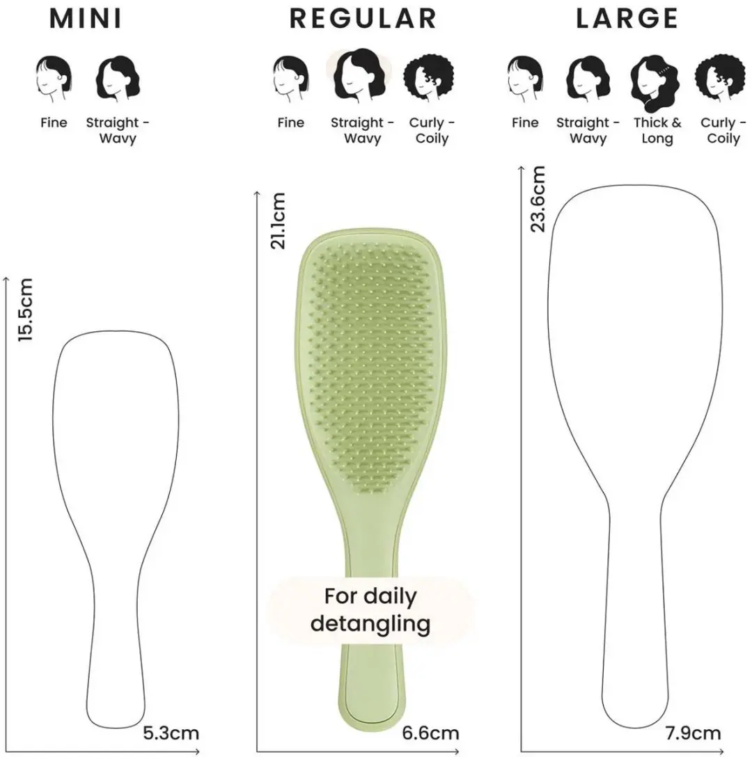 Tangle Teezer Ultimate Detangler - Matte Olive Green