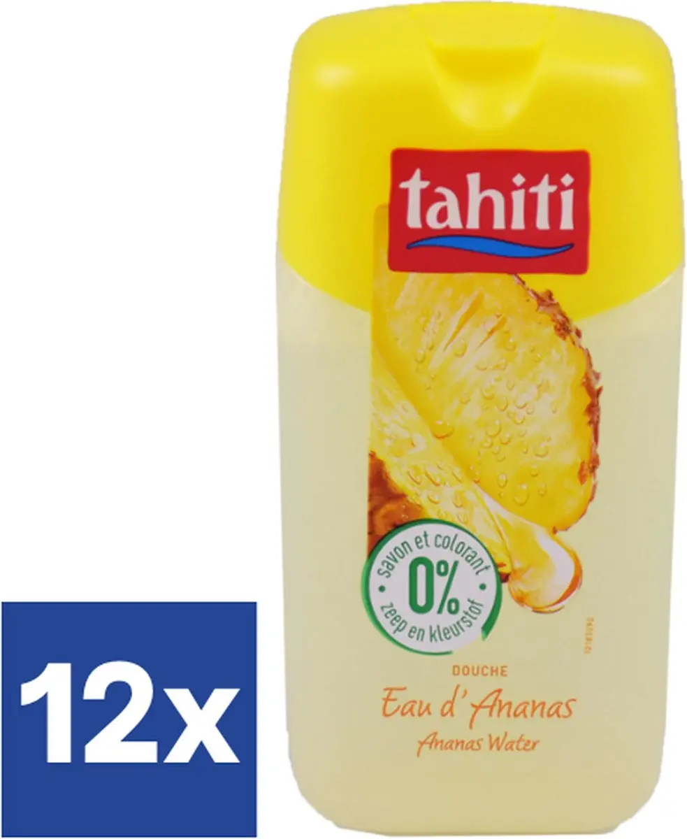 Tahiti Ananas Douchegel 250ml - 12 Stuks