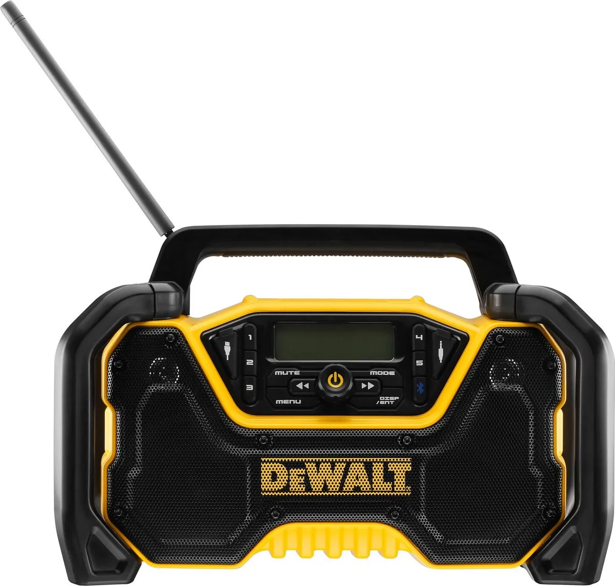 DeWalt DCR029 Bouwradio - 30W - Bluetooth/DAB+ - Zwart Geel