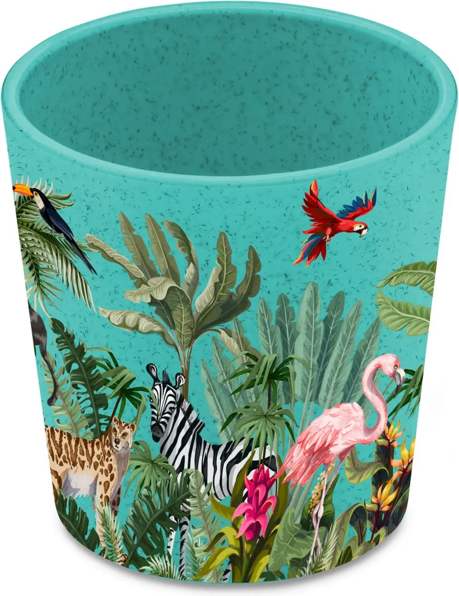 Koziol Connect Cup Jungle Drinkbeker - 190ml - Blauw