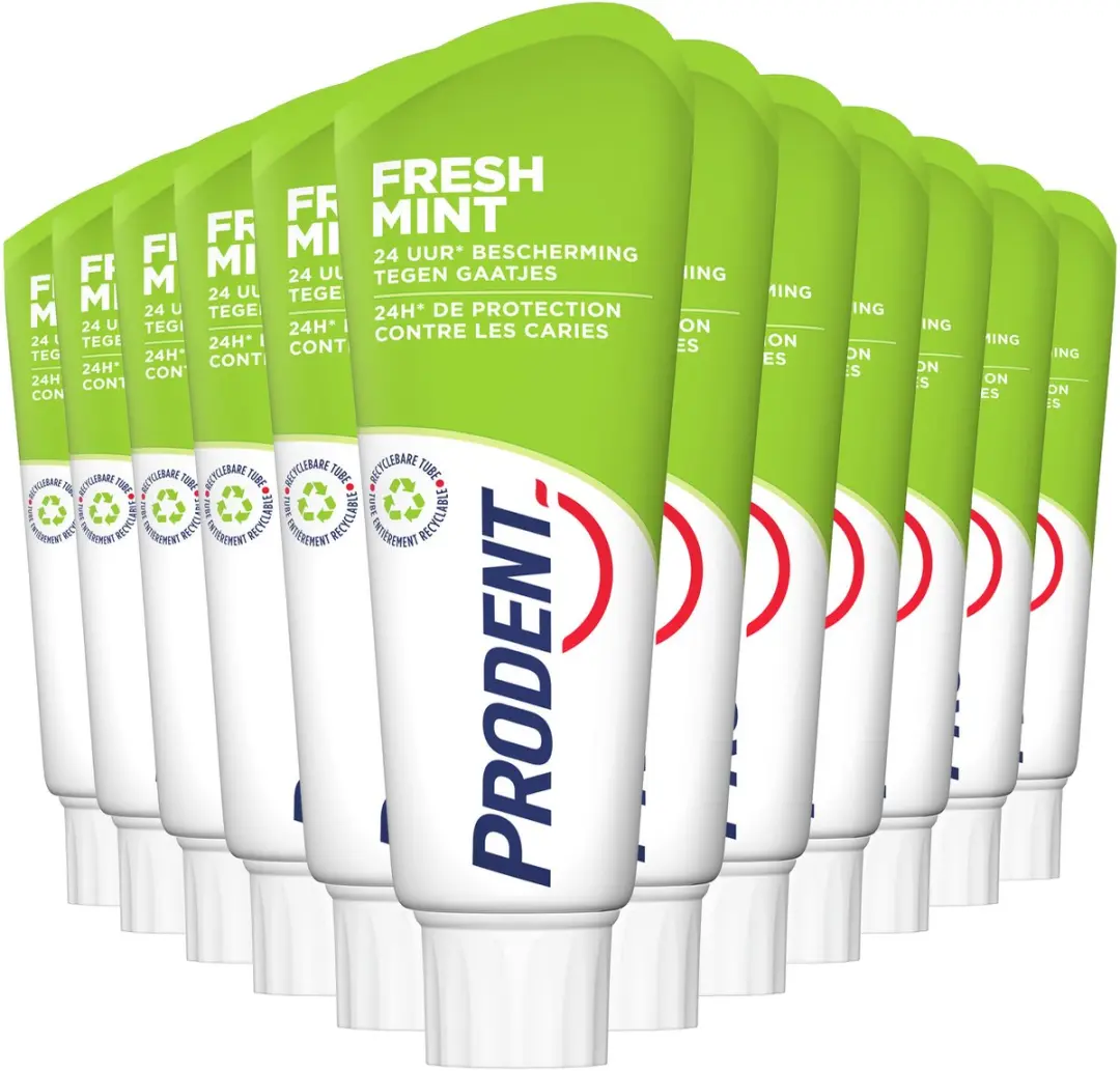 Prodent Fresh Mint Tandpasta 75ml - 12 Stuks