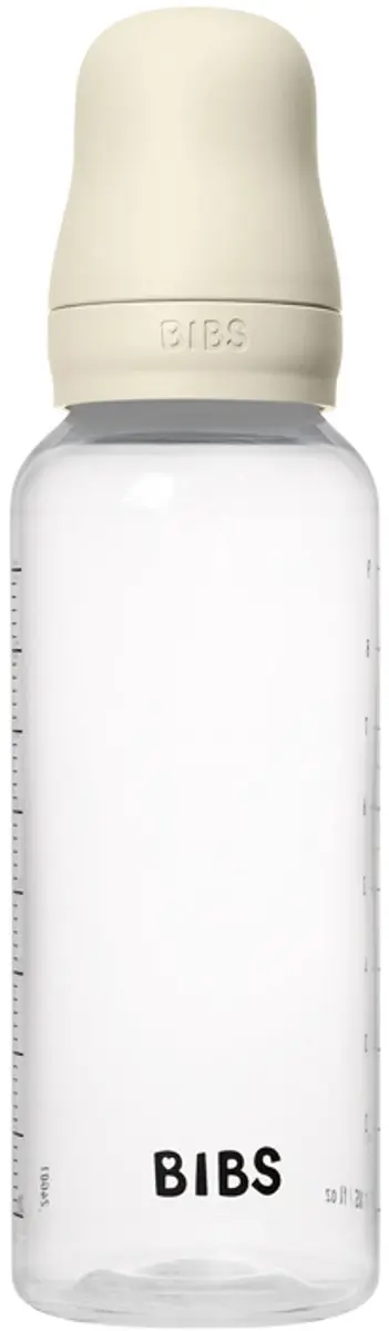 BIBS Fles Medium Flow 270ml - 6 Stuks - Latex - Ivory