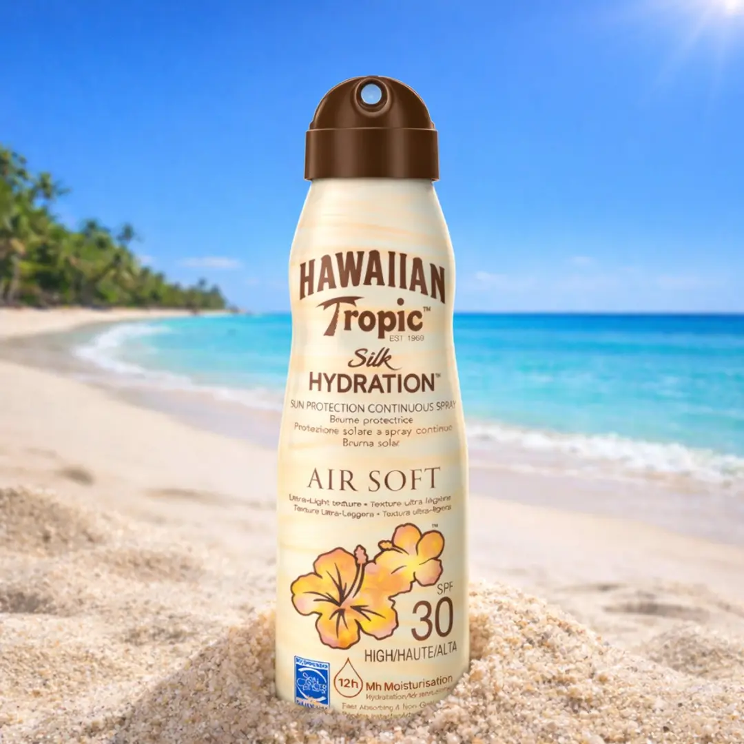 Hawaiian Tropic Silk Hydration Air Soft Sunscreen Mist SPF30 177ml