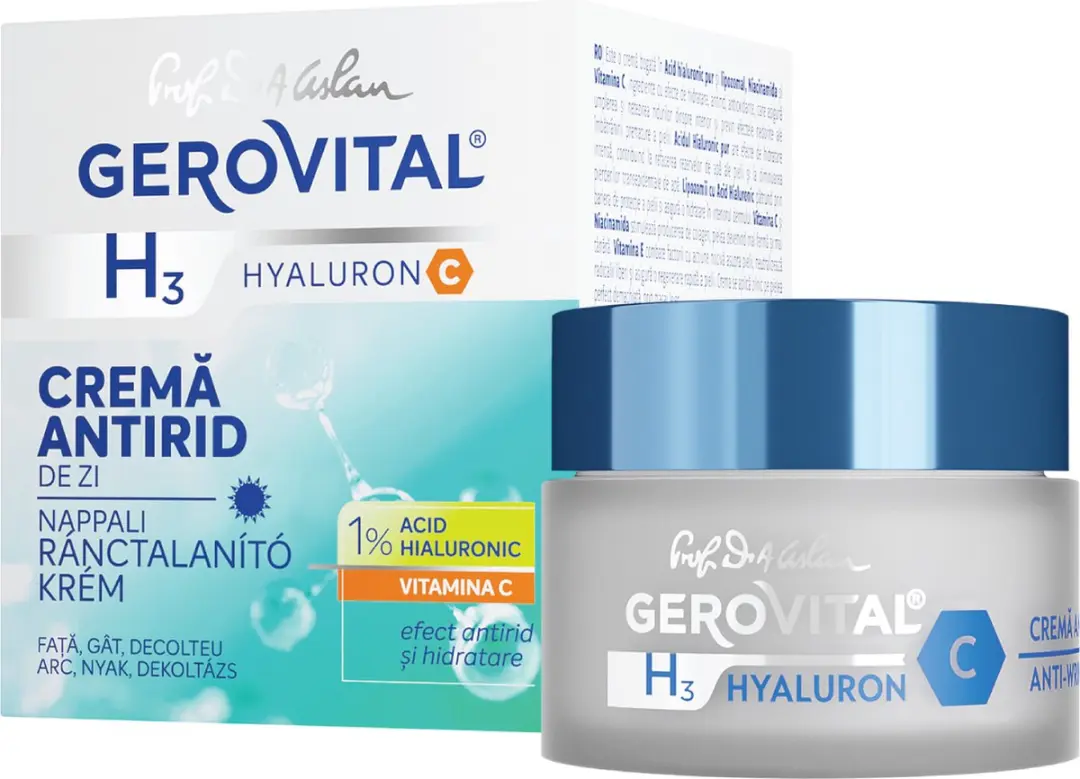 Gerovital Hyaluron C Anti-rimpel Dagcrème 50ml