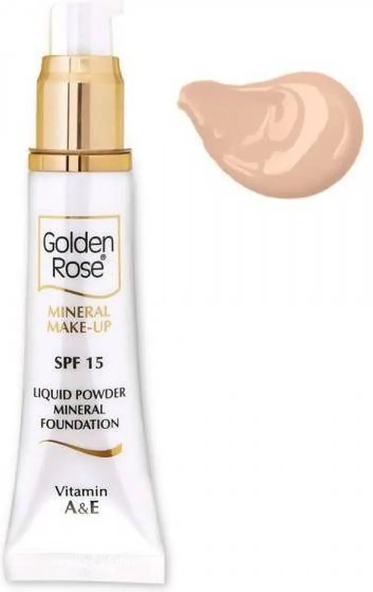 Golden Rose Liquid Powdery Mineral Foundation 01 - 35ml