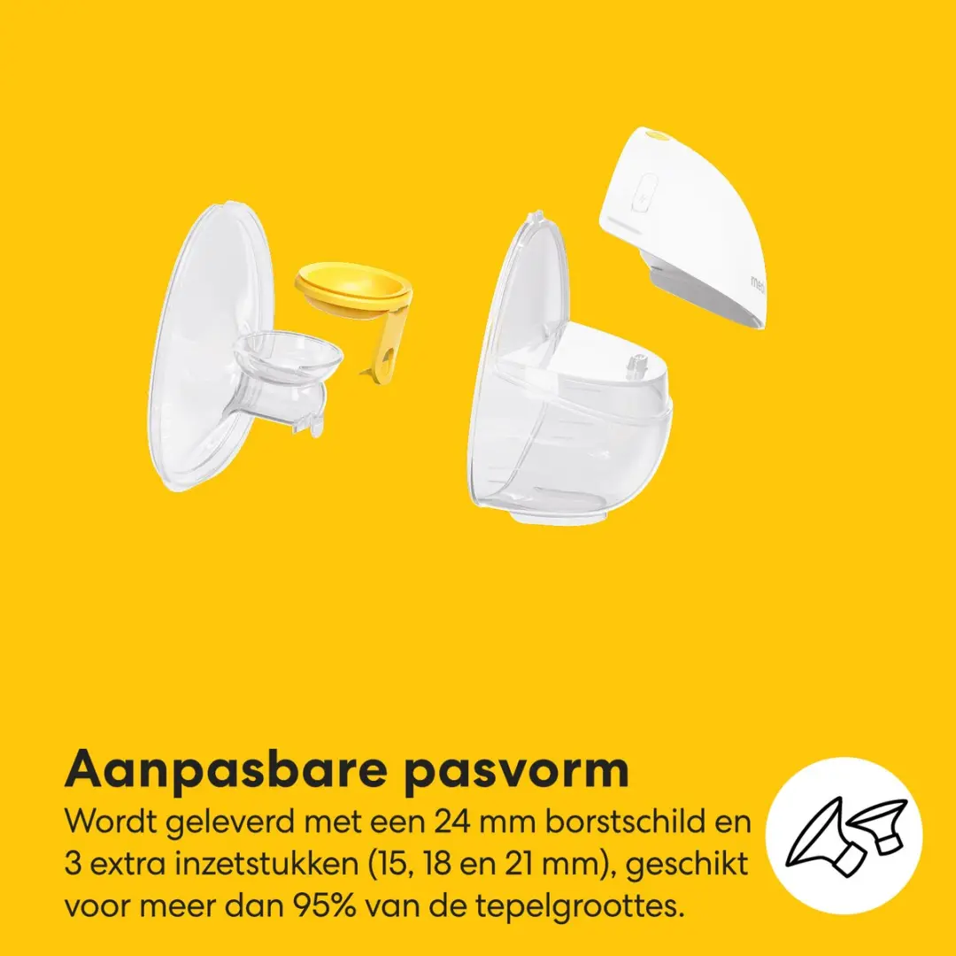 Medela Motion InBra Dubbele Elektrische Borstkolf - Wit