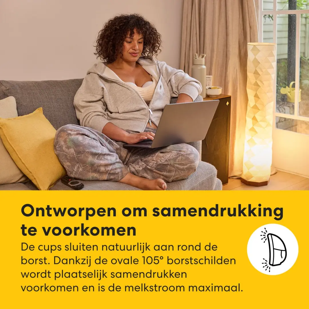 Medela Motion InBra Dubbele Elektrische Borstkolf - Wit