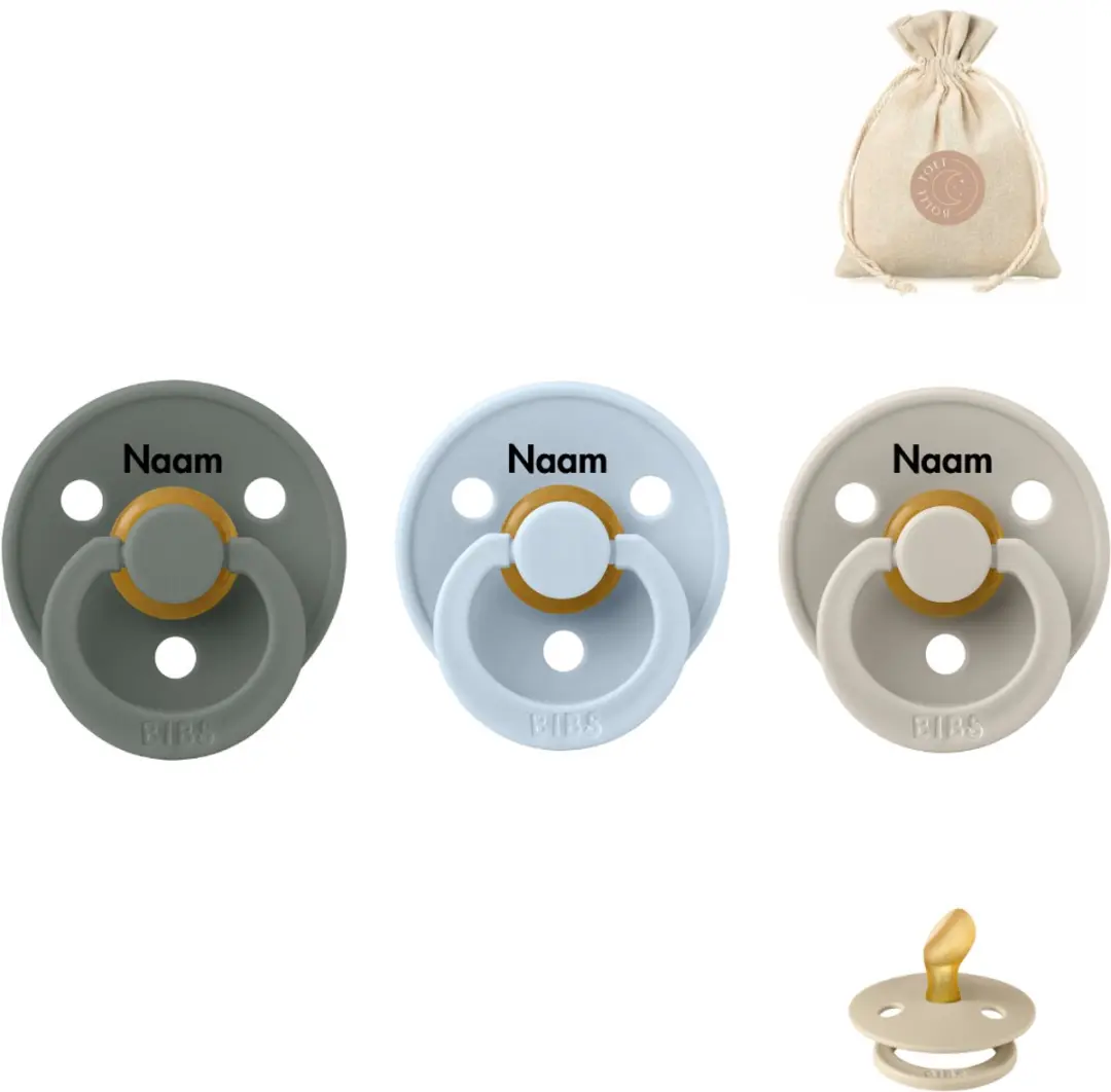BIBS Anatomische Fopspenen Maat 1