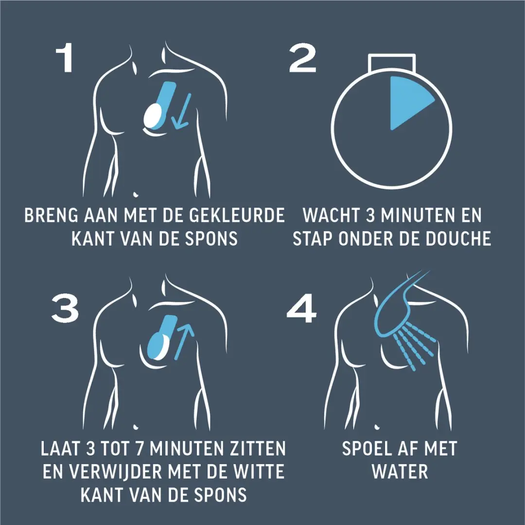 Veet Ontharingscreme Man Gevoelige Huid In Shower 150ml - afbeelding 3 van 6