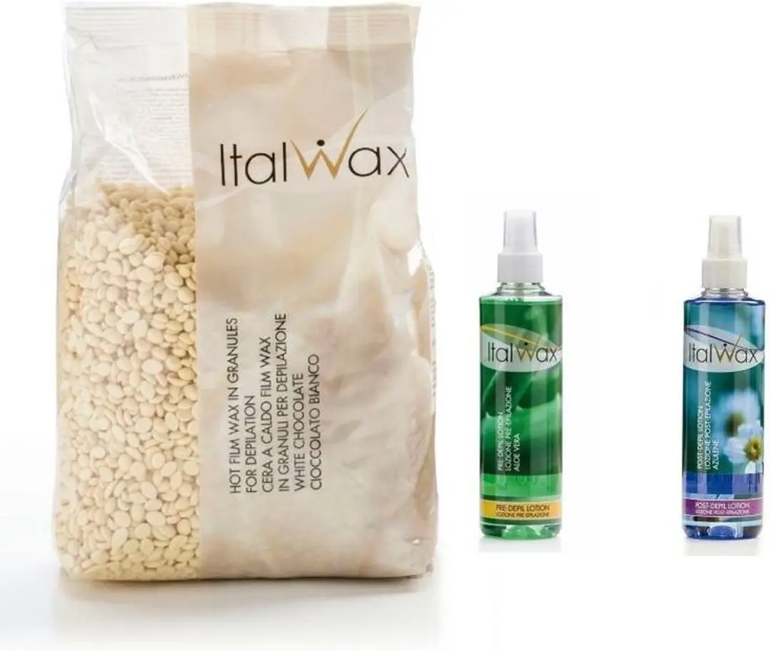 Italwax Witte Chocolade Wax Starter Set