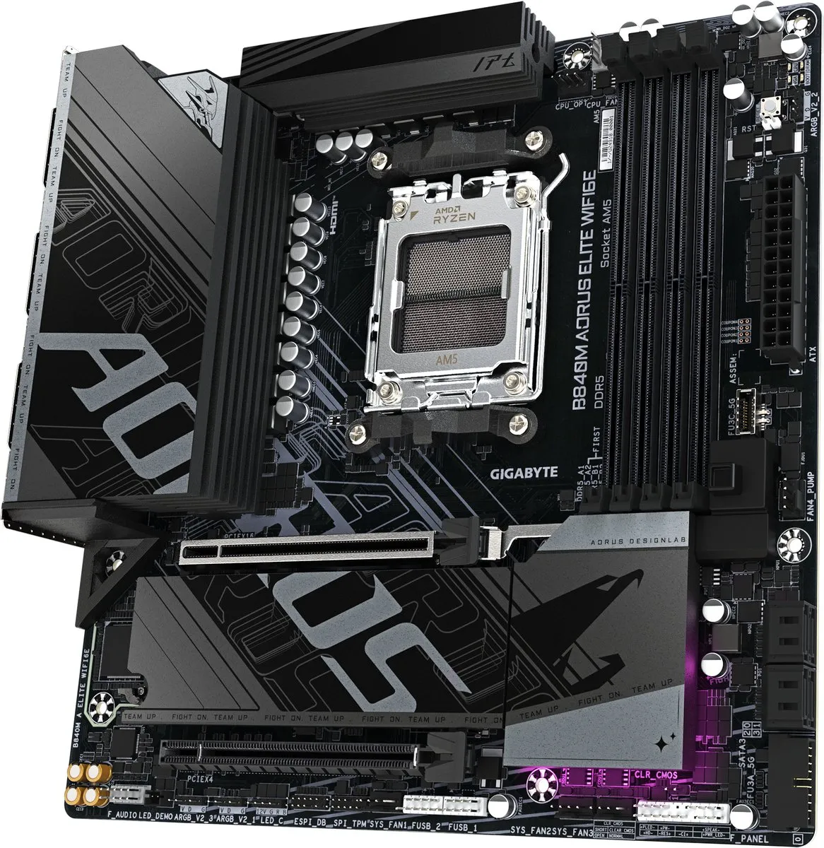 Gigabyte B840M Aorus Elite Wifi6E AM5 - microATX
