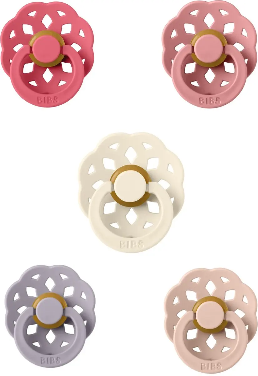 BIBS Boheme Fopspeen Set 5 Stuks