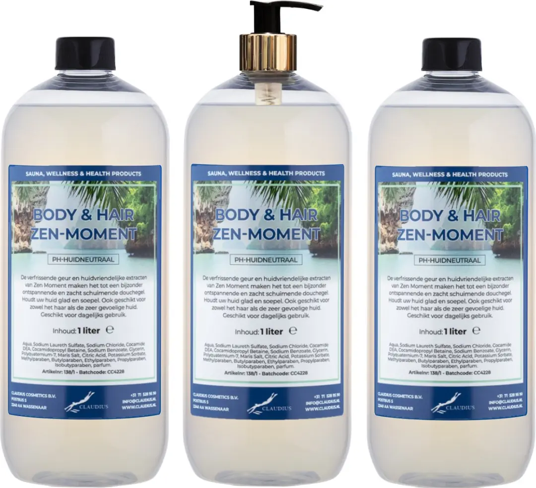 Splashbox Cosmetics Body & Hair Zen Moment 1L
