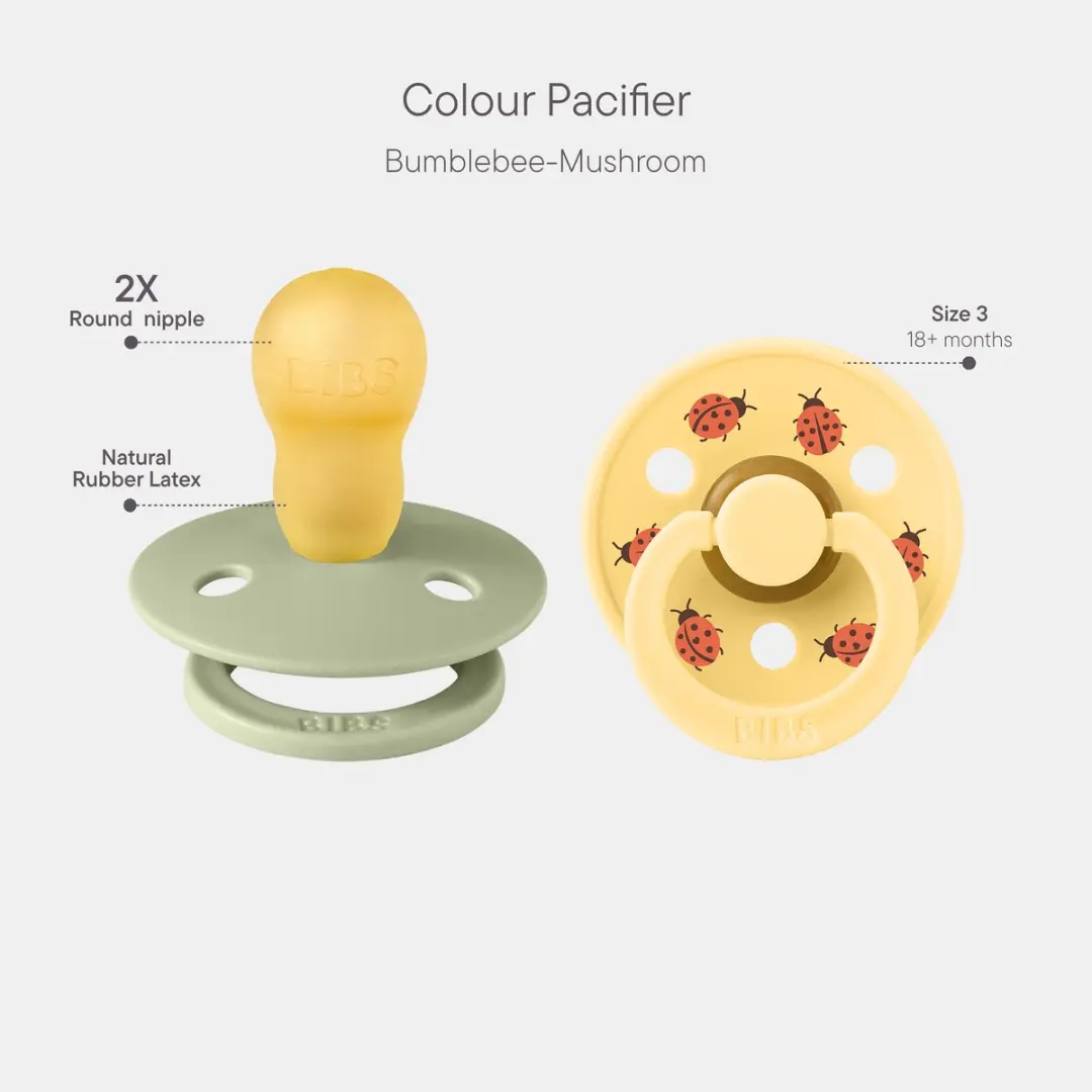 BIBS Colour Studio Speen - Maat 3 - 2 Stuks Sage/Pale Butter