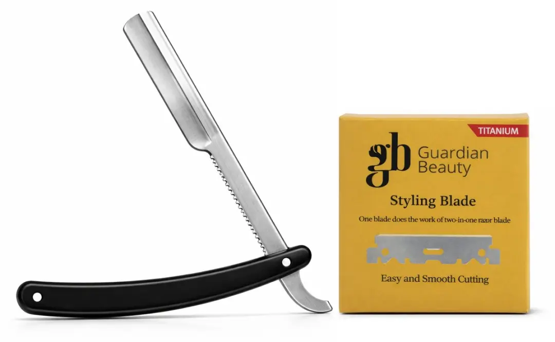 Guardian Beauty Scheermes Shavette - 100 Stuks Titanium Halve Mesjes