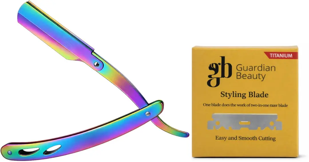 Guardian Beauty Scheermes Shavette - 100 Stuks Titanium Halve Mesjes