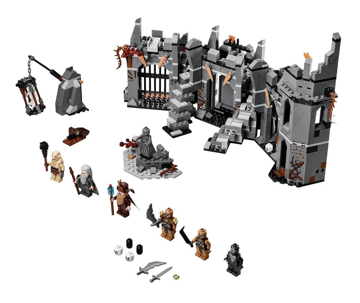 LEGO The Hobbit Dol Guldur Veldslag 79014 - 797 Stukken - afbeelding 4 van 6