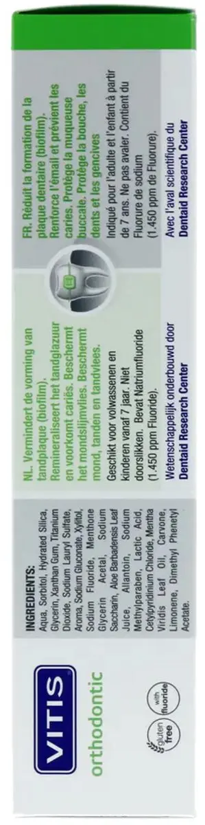Vitis Orthodontic Tandpasta 75ml
