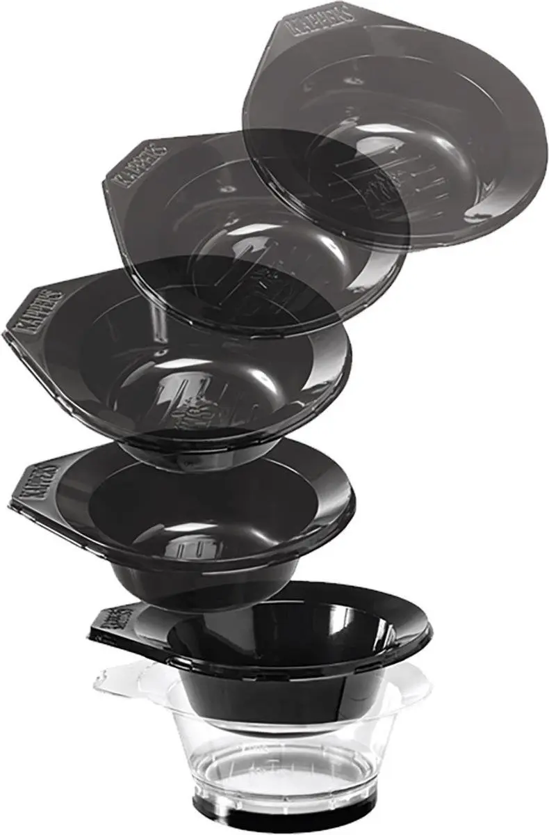 KIS Plastic Wegwerp Color Bowl - Zwart 100 Stuks