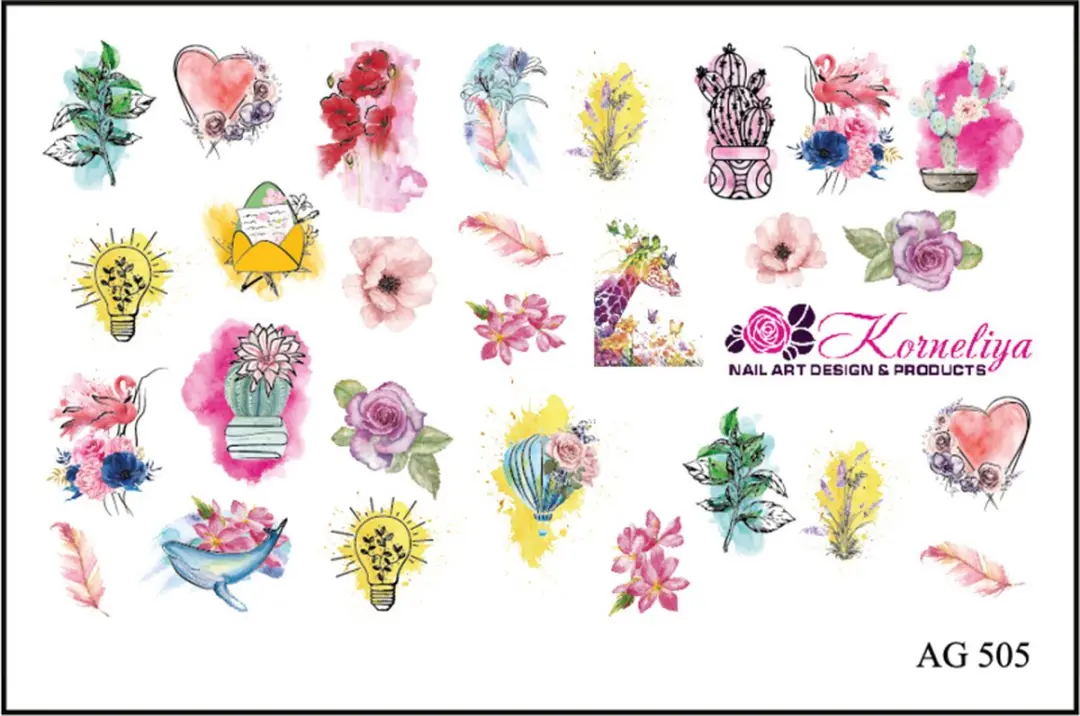 Korneliya Airbrush Waterdecal AG 505