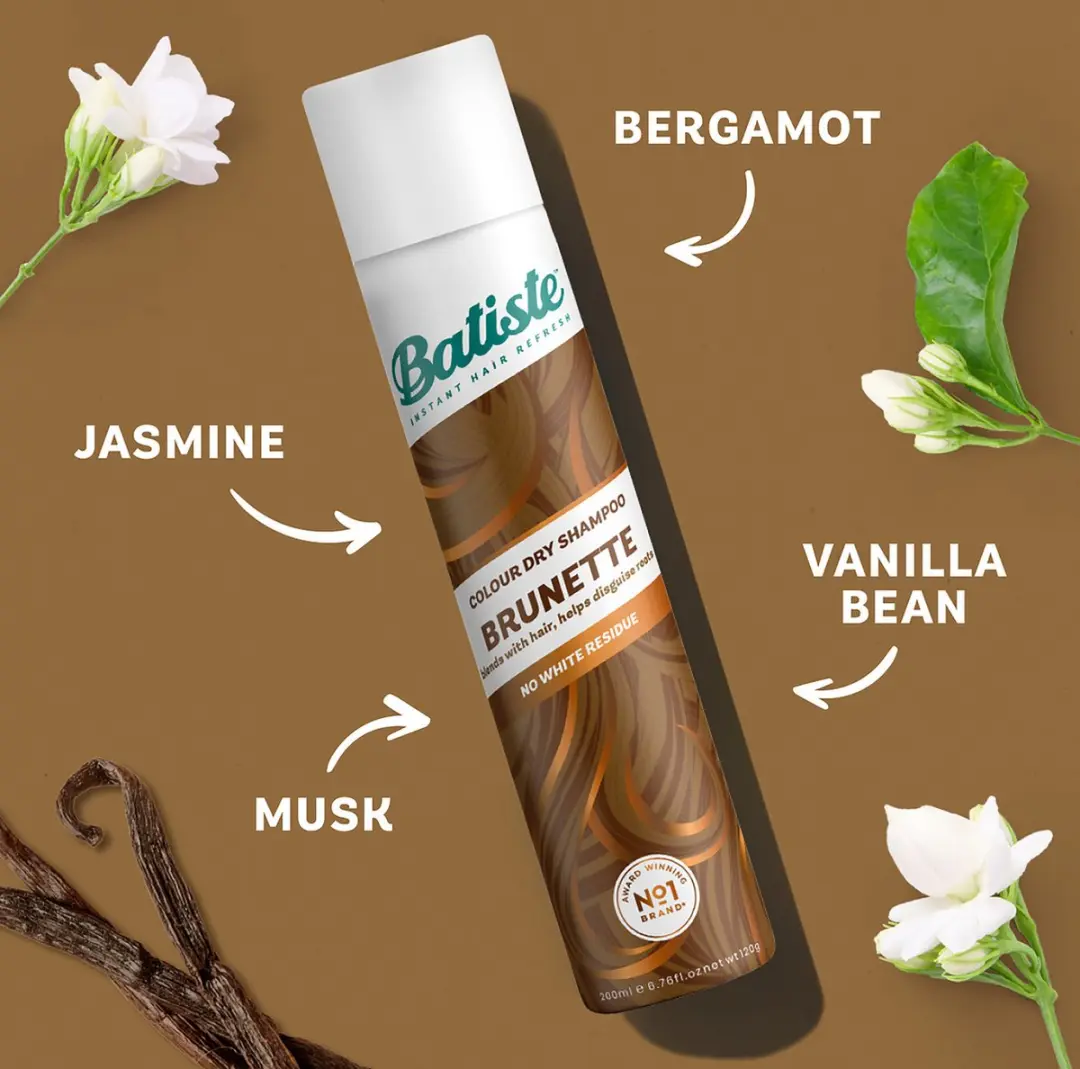 Batiste Dryshampoo Medium Brunette 200ml