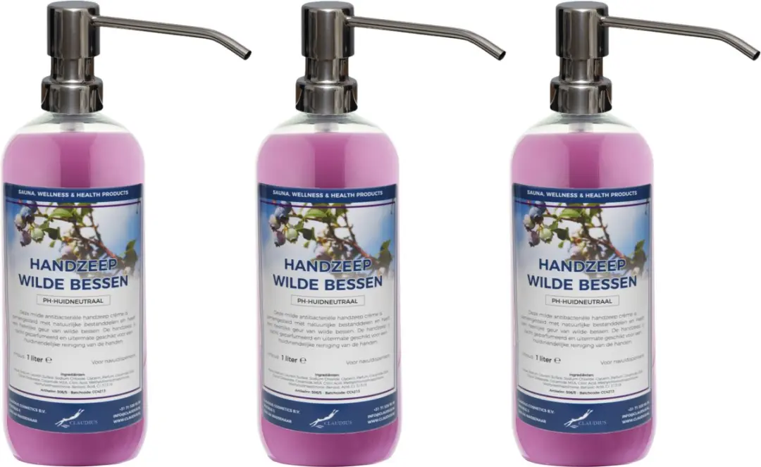 Splashbox Cosmetics Wilde Bessen Handzeep 1L