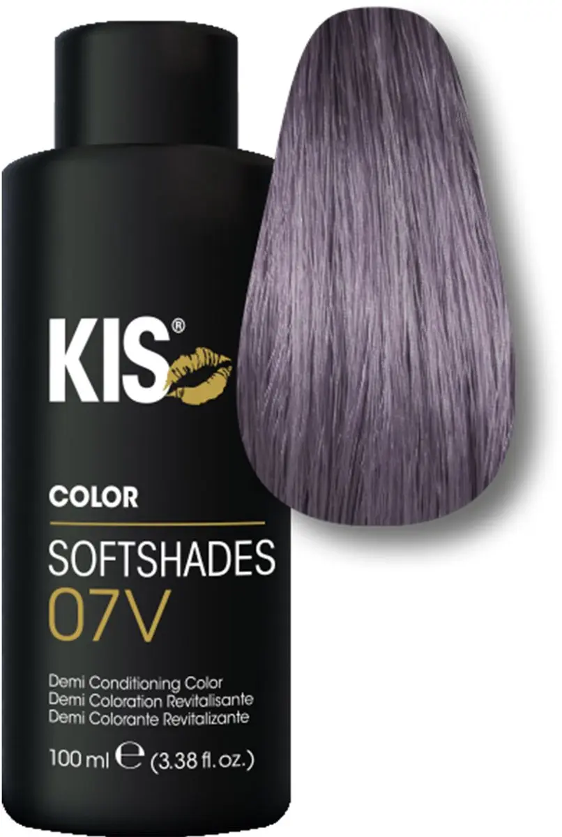 KIS Royal Softshades Kleurspoeling 150ml - 07V Middel violet