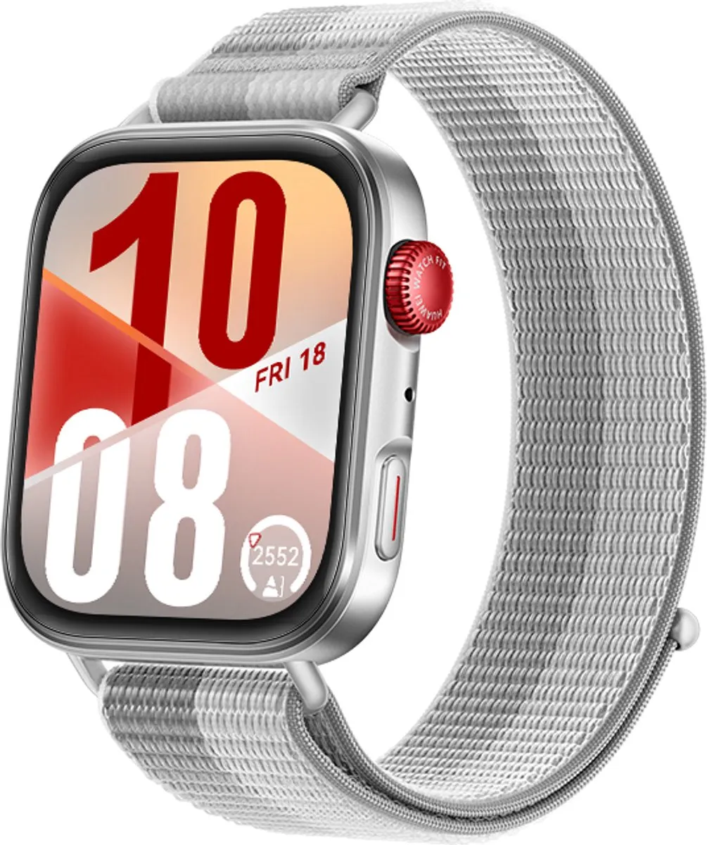 Huawei Watch Fit 4 - Zilverkleurig 36mm - 400mAh - Grijs band