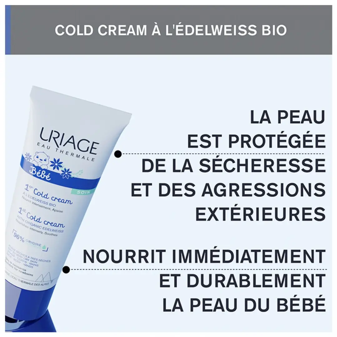 Uriage Bebe Cold Cream Reparerende Crème 75ml