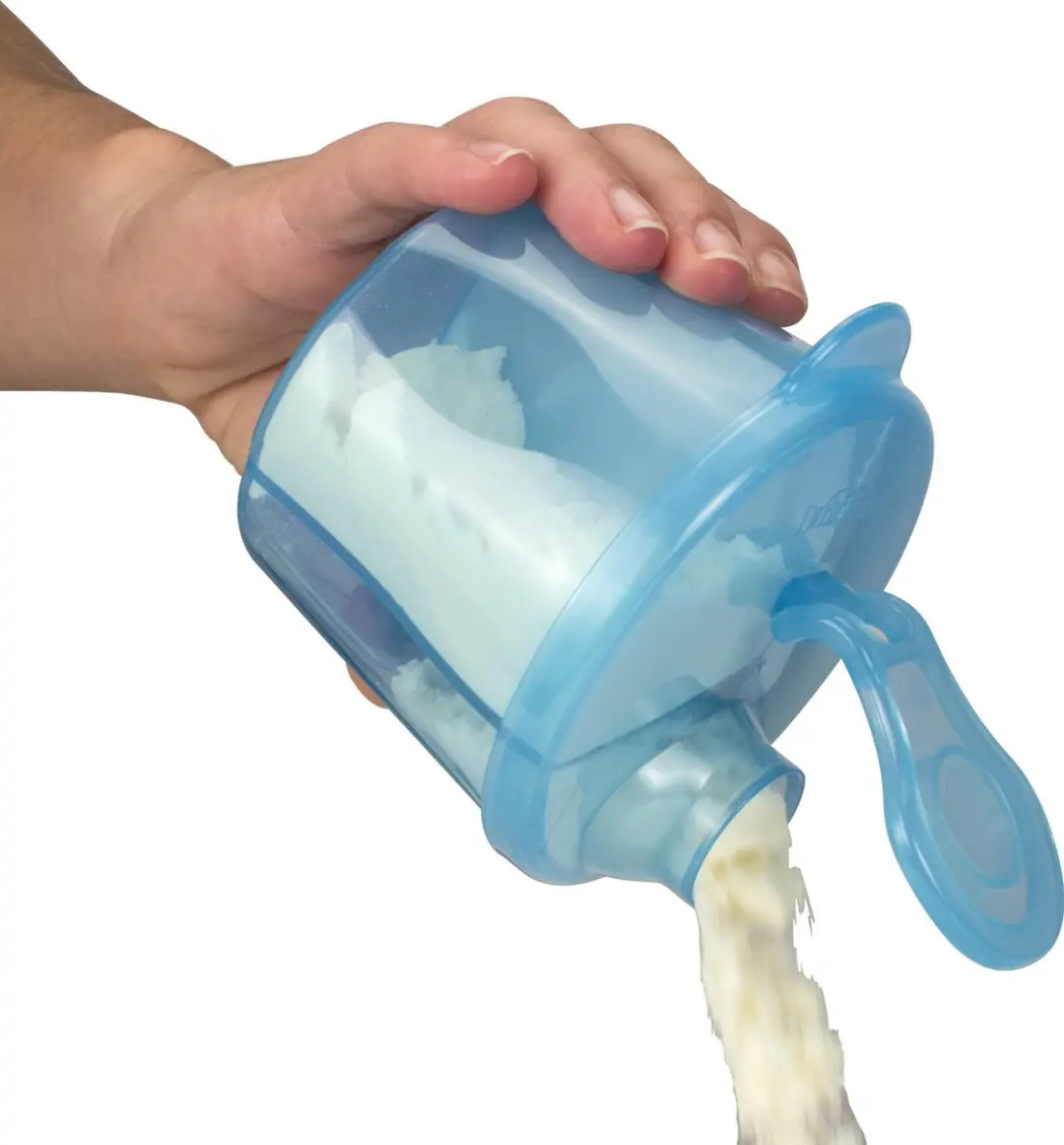 Dr. Brown's Melkpoeder Dispenser - Blauw